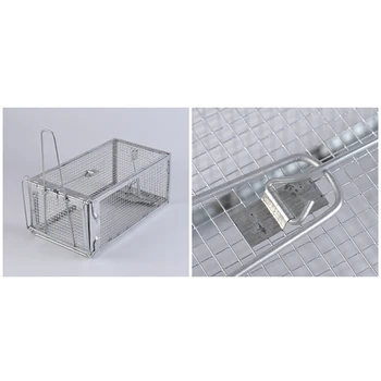 

Mo use Rat Trap Cage Live Animal Pest Rodent Mouse Control Bait Catch 67JB