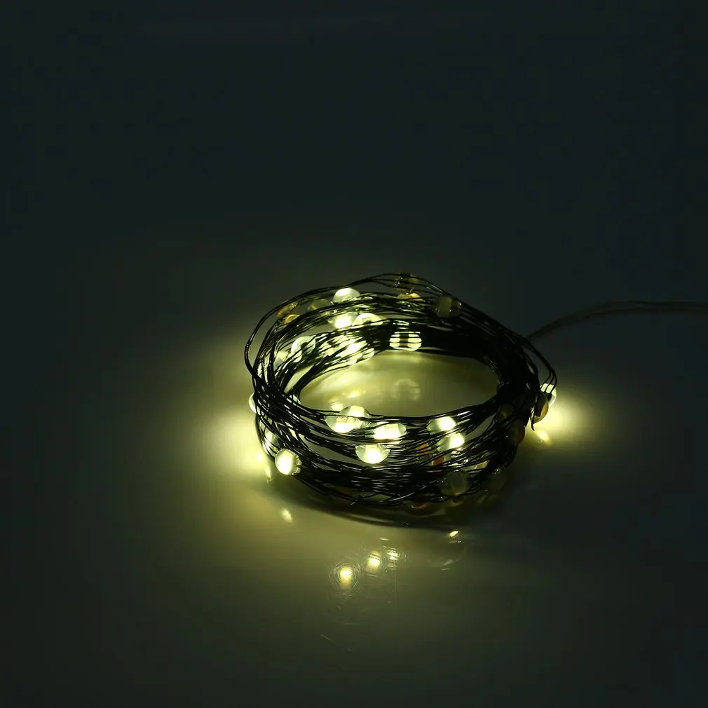 3Aa светодиодная гирлянда четыре линии дистанционного управления 10M100Leds медная проволочная лампа Rgb украшение для рождества свадьбы праздника