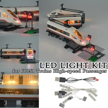 

LED Lighting for 60051 High-speed Trains Decoration Building Blocks Toys Bricks Decorative Lights Toy Bricks