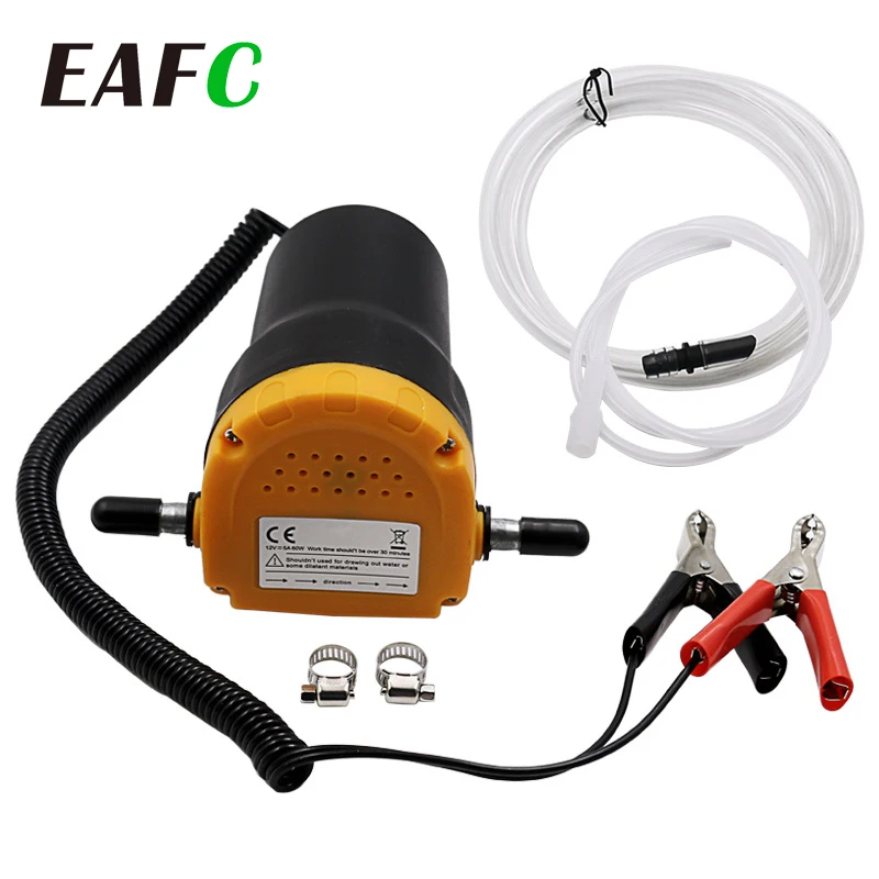 12V 60W Oil/crude oil Fluid Sump Extractor Scavenge Exchange Transfer Pump Suction + Tubes for Auto Car Boat Mot | Автомобили и