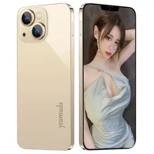 Smartphone, i13Pro, RAM 4 go, ROM 64 go, 6.7 ", Android 11, reconnaissance faciale, 10 cœurs, réseau 4G/5G, Version internationale 