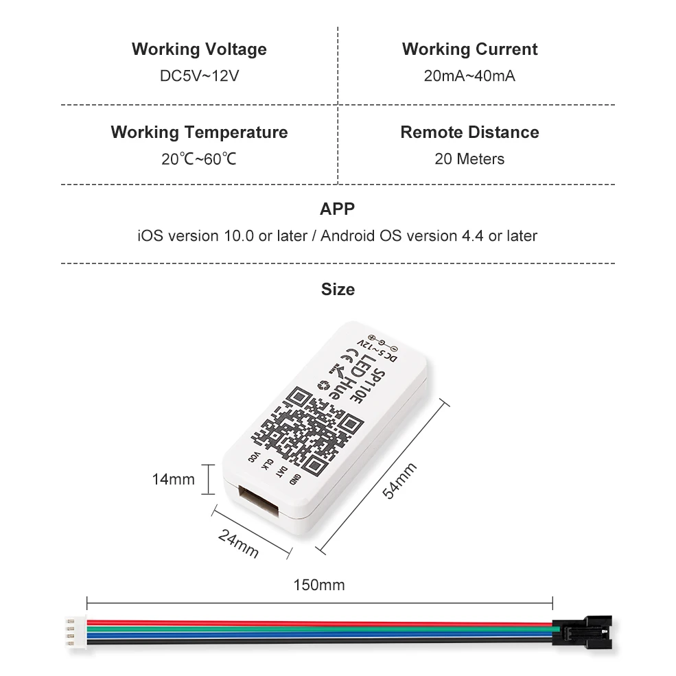 Dream цветная (RGB) Цвет светодиодные полосы светильник WS2811 смарт пикселей ленты
