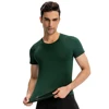 Men Compression T-shirt Dry Fit T Shirt Gym Clothing Sports Fitness Exercise Running Training Sportswear Rash Guard MMA