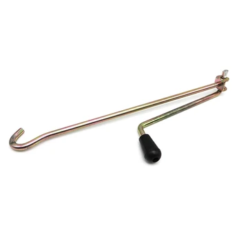 

Portable Foldable Car Scissor Jack Wrench Rocker Handle Lift Tool Ideal For Travel And Emergency Wheel