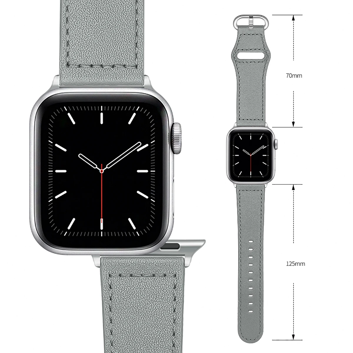 Производитель ремешок для apple watch ремешок из натуральной кожи петля 42 мм 38 мм для iwatch 44 мм 40 мм серия 5 4 3 2 1