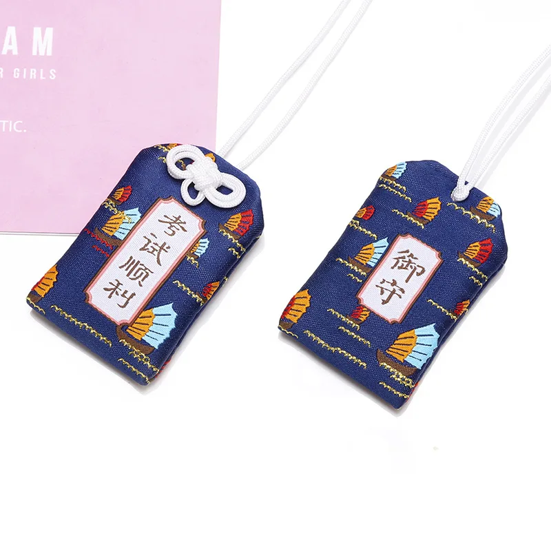 B-47 Мультфильм Omamori Lucky Bag акриловый милый брелок для ключей подвеска брелок для женщин детский личностный брелок для девочек Llavero Brelok - Цвет: B-47