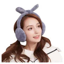 Теплые наушники Детские Имитация искусственного меха женские складные наушники с густым мехом Зимние теплые наушники с пушистым мехом для детей