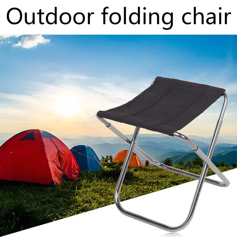 

Folding Chair Portable Ultra Light Aluminum Alloy Back Fishing Chair Folding Stool Mazar Portable Back Folding Chair Stool