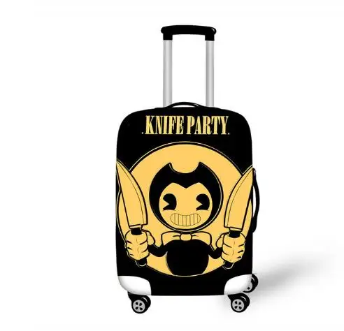 18-32 дюймов Bendy и чернила машина эластичный Чемодан Защитная крышка тележка костюм чехол защиты мешка для сбора пыли чехол для путешествий - Цвет: picture color