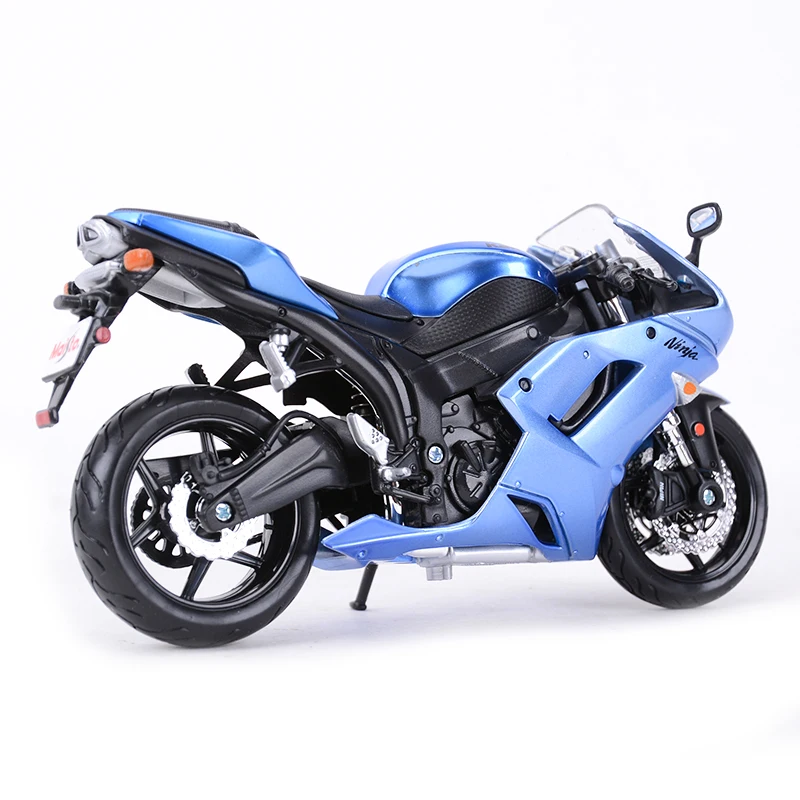 Maisto 1:12 Kawasaki Ninja Blue Синий литой под давлением модель мотоцикла из сплава игрушки