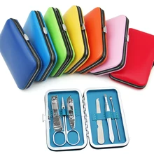 Paston набор для ухода за ногтями: Ушная ложка, пинцет, машинка для стрижки ногтей, ножницы из нержавеющей стали 086B