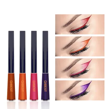 

12 Color Matte Liquid Eyeliner Waterproof Long Lasting Easy to Wear Makeup Natural Red Orange Purple Pink Energetic Eye Liner