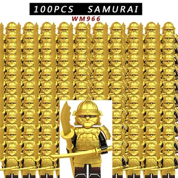 

Compatible with medieval Japanese samurai armor Ronin armor WM6090 third party Assembled boy toy