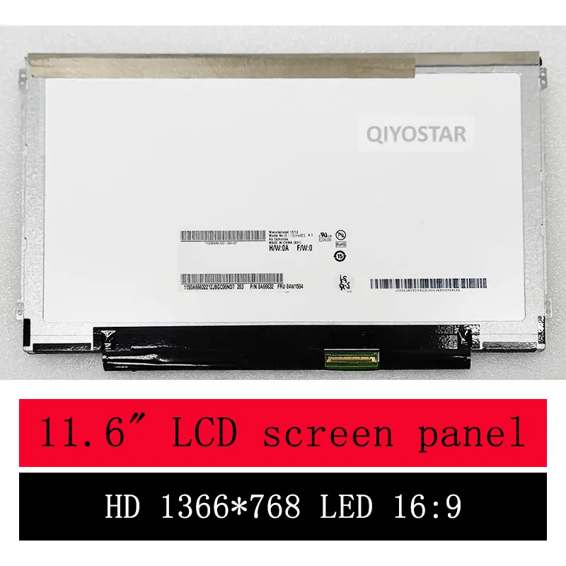 11.6 "HD 1366*768 For Acer Aspire One 722 725 Laptop led display LCD ...