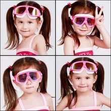 Youyou очки высокой четкости большая коробка для девочек противотуманные Детские Водонепроницаемые плавательные очки для мальчиков прозрачные плавательные очки Is 6733 Se