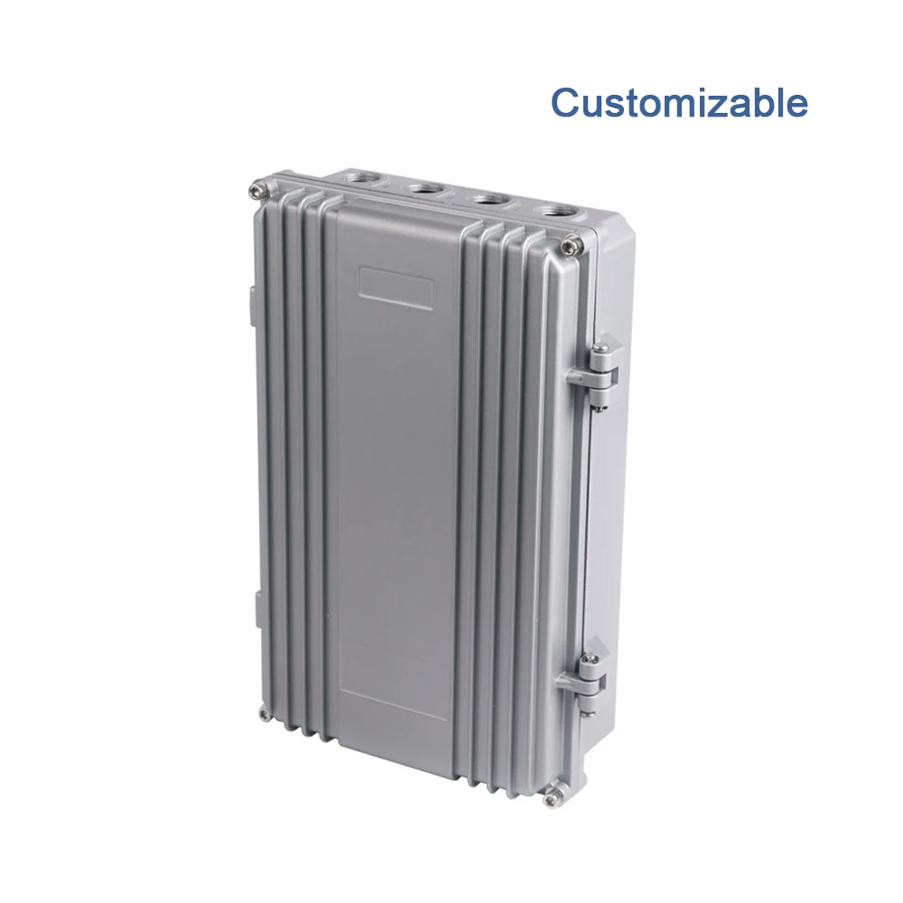 a pcs/lot 304*184*78mm CSCSD aluminum die casting enclosure box amplifier aluminum case waterproof box project enclosure