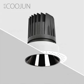 

COOJUN Focos Ceiling Mounted Spot Light LED Plafond Opbouw Frame 220V Showcase 5W 7W 12W 20W Downlight Recessed Light Dimmable