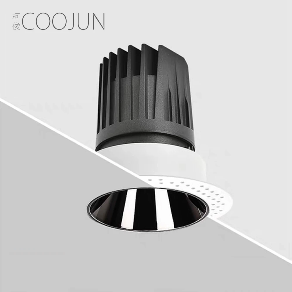COOJUN Focos Потолочный точечный светильник LED Плафон Opbouw Рамка 220V Витрина 5W 7W 12W 20W