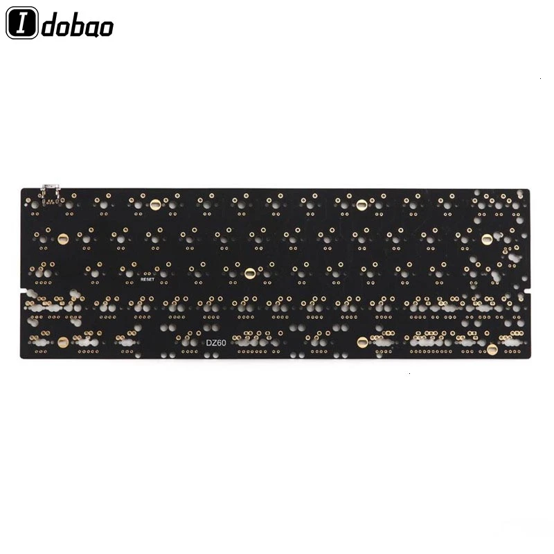 Механическая клавиатура DZ60 на заказ PCB 60% Usb Type C поддержка стрелок алюминиевая