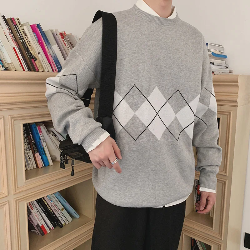 Sweater Men 2019 New Round Neck Striped Bottoming Shirt Men's Korean Version Of The Trend Of Youth Students Pullover Clothes Sweater Men 2019 New Round Neck Striped Bottoming Shirt Men's Korean Version Of The Trend Of Youth Students Pullover Clothes