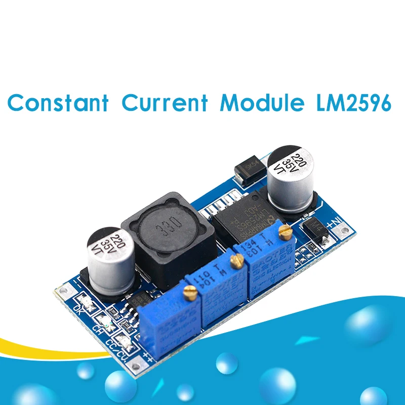LM2596 DC Step Down CC CV модуль питания светодиодный драйвер зарядное устройство для