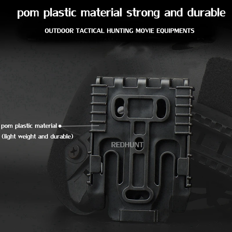 Accessori per fondina per coscia da caccia adattatore per fondina tattica Kit sistema di bloccaggio rapido QLS 22 22 19 accessori per pistola polimerica - immagine 4