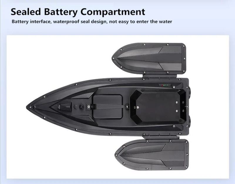Одноручная 500 м фиксированная скорость круиз Беспроводное управление RC приманка лодка 3 часа жизни водонепроницаемый интеллектуальный пульт дистанционного управления рыболовная лодка
