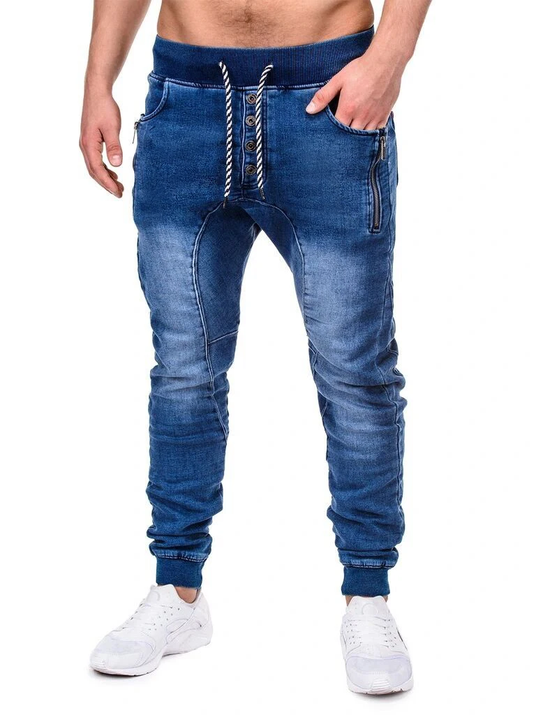 High Stretch Baggy Cargo Jeans 5