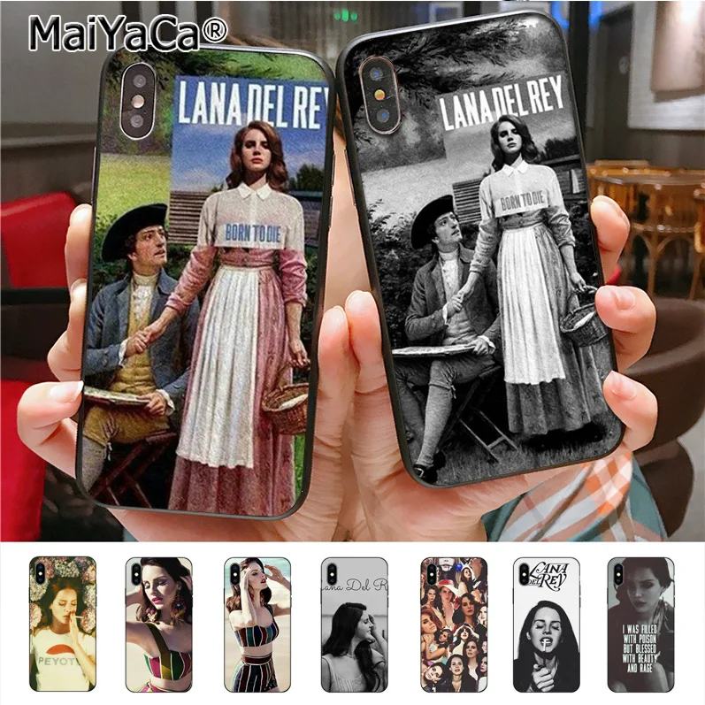 

MaiYaCa Lana Del Rey Funny Phone Case For iPhone 5 5S 6 6s 7 8 plus 10 X XS XR max Samsung Galaxy S6 S7 edge S8 S9 S10