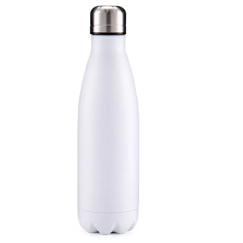 thumbnail image 1 of Botella de agua de acero inoxidable personalizada gratis, termo para dama de honor, termo con aislamiento al vacío con nombre personalizado, 500 ml, 1 of 5
