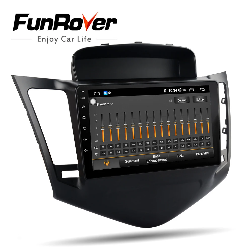 Funrover For Chevrolet Cruze J300 2009- Car Radio Multimedia Video Player Navigation GPS Android 9.0 2din No dvd 2GB+32GB 4G