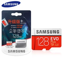SAMSUNG tarjeta de memoria 32G 64G 128G 256G Micro SD SDHC SDXC grado EVO + Clase 10 C10 UHS TF tarjetas SD envío gratuito
