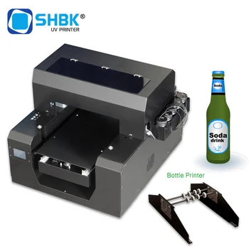 

2020 Automatic detect height for flat material A3 size UV with embossed printing effect phone case cylinder material printer