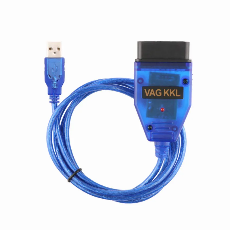 Автомобильный USB Vag-Com интерфейсный кабель KKL VAG-COM 409,1 OBD2 II OBD диагностический сканер авто кабель Aux подходит для всех моделей