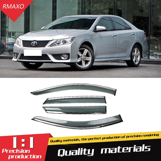 Пластиковый защитный козырек от солнца и дождя для Toyota Camry 2012 2015 автомобильные
