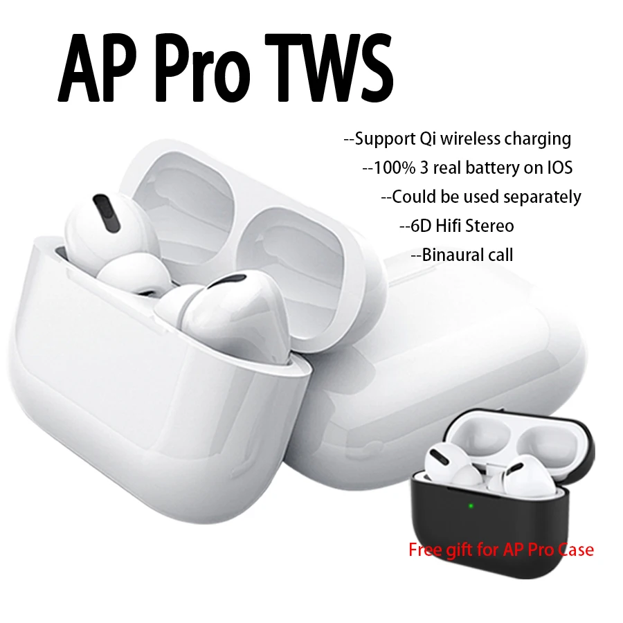 

AP Pro TWS Wireless Earphone 1:1 Replica Air 3 Pro Pop up Earbuds Tap Control Wireless Charging NOT i200 i1000 i9000 i10000 TWS