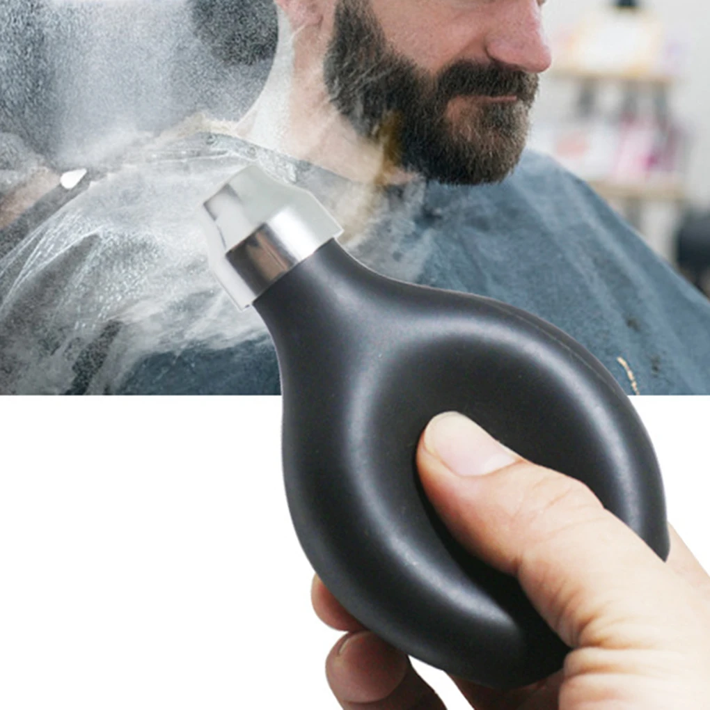 talcum powder in hair