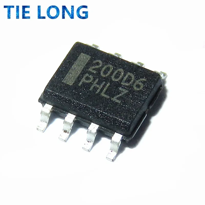 10 шт./лот 200D6 NCP1200D60R2G 20006 SOP-8 PWM контроллер режима тока IC | Электронные компоненты и