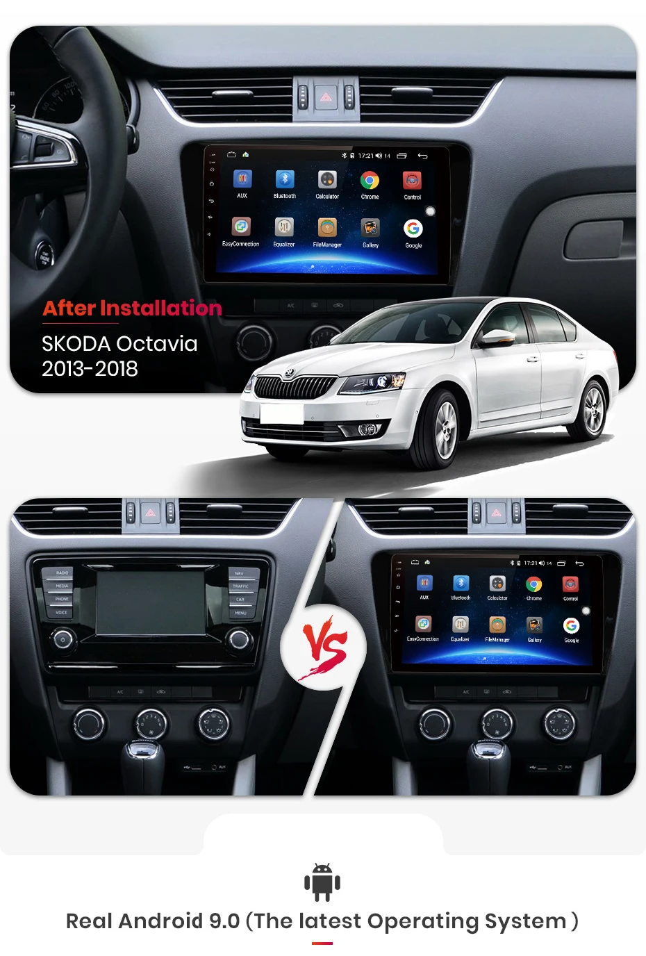 Junsun 4G+ 64G CarPlay DSP Android 8,1 автомобильный Радио Мультимедиа стерео плеер gps Navi 2 Din для SKODA Octavia 2013- A7 без dvd