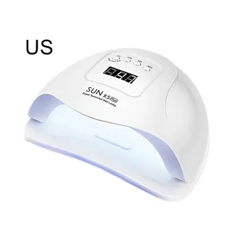 

nail lamp led 36LED 80W Intelligent Induction Led Uv Nail Lamp Fast Roasting Dry Nail Polish Glue Nail Baking