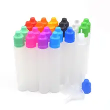 5pcs 30ml 60ml Pen Shape Needle Bottles With Childproof Cap And Long Tip Plastic Dropper Pen Style E liquid Vail
