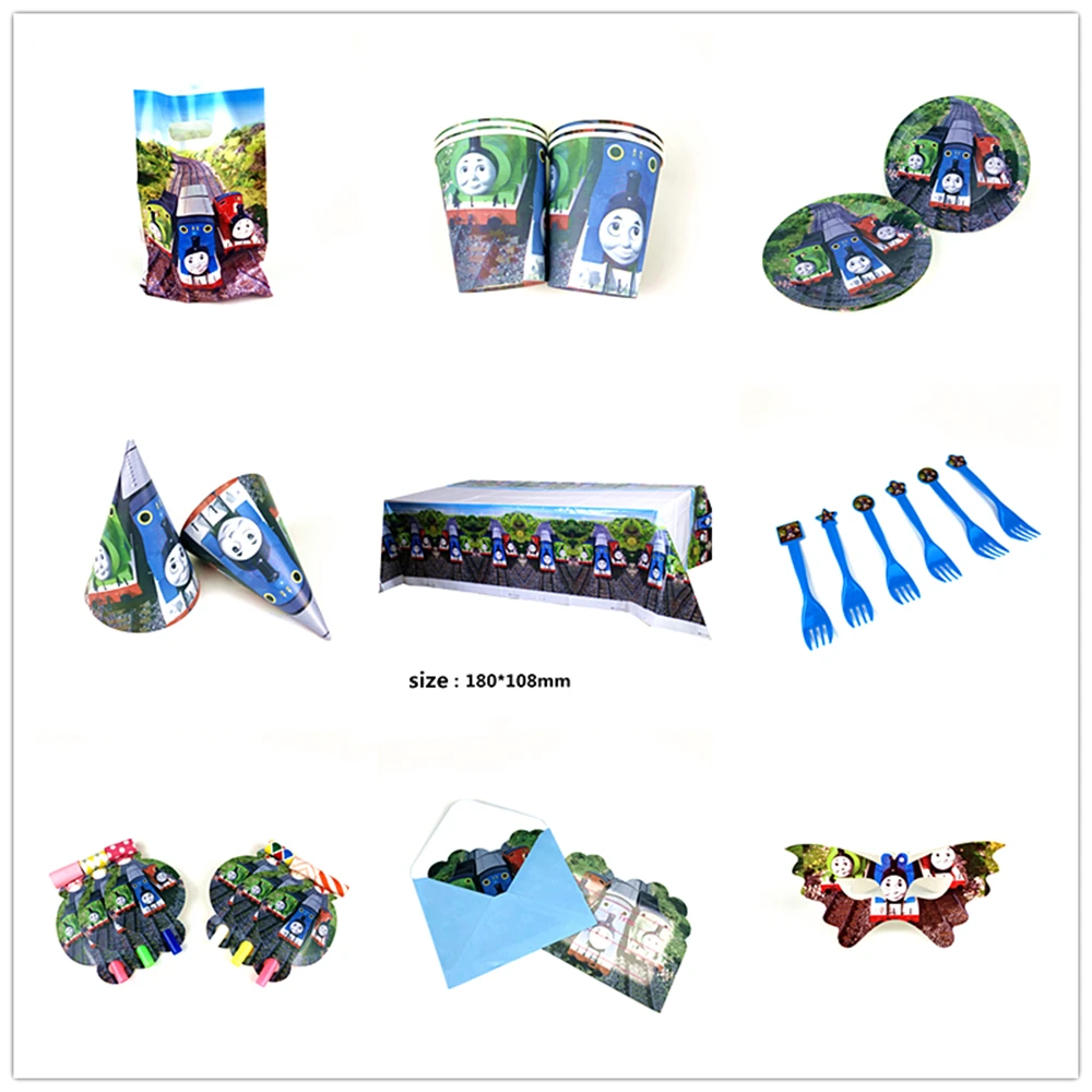 Thomas & Friends украшения для вечеринки на день рождения малышей высококачественные