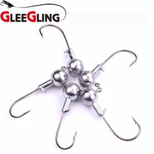 GLEEGLING Pescar крючок шариковый Вертлюг 20 шт. большой Рыболовный крючок вольфрамовый блесна Рыбалка Крючки большие рыболовные крючки 1 г 3,5 г 5 г 7 г 10 г
