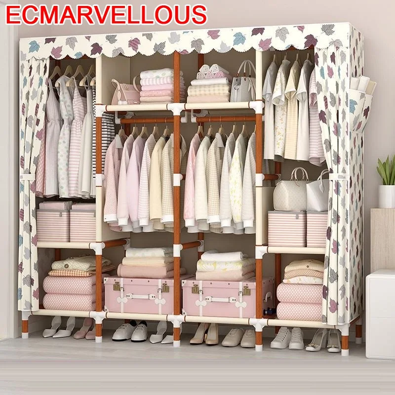 Armario Tela Home font b Closet b font Storage Yatak Odasi Szafa Mobilya Guarda Roupa Bedroom