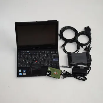 Günstig Neueste Mb Star C6 Vci Diagnose Scanner KÖNNEN DOIP Protokoll Hdd Software 2020 Laptop X201t I7 4g Touch Bereit Zu Arbeiten Vollen Satz