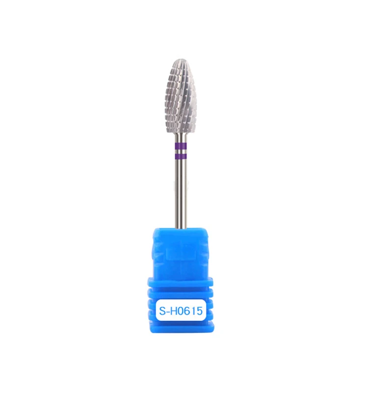 S-H0615 Milling Manicure Machine Nail Drill Bits Tungsten Ceramic Carbide Milling Cutters For Nail Electric Drill Bits Nail Tools - Цвет: S-H0615