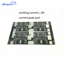 3S 40A литиевая батарея BMS Защитная плата улучшенная версия баланса 18650 литий-ионная батарея зарядное устройство печатная плата модуль PCB 12 В