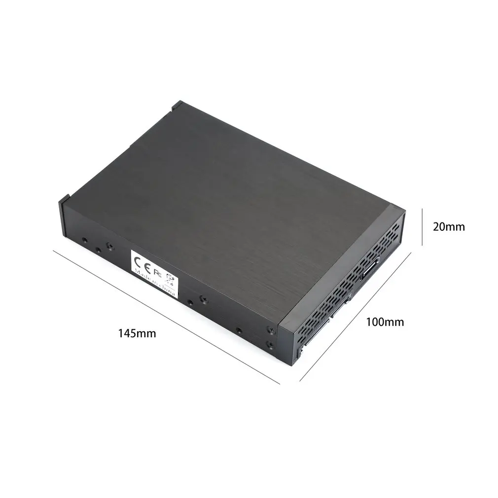 St2524ab алюминиевый 2*2 5 дюйма Sata жесткий диск Корпус флоппи дисковод отсек горячей