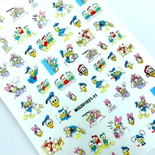 

Disney Anime Cartoon Nail Sticker Mickey Mouse Dumbo Stitch Winnie the Pooh Mermaid Handmade DIY Disney Nail Sticker