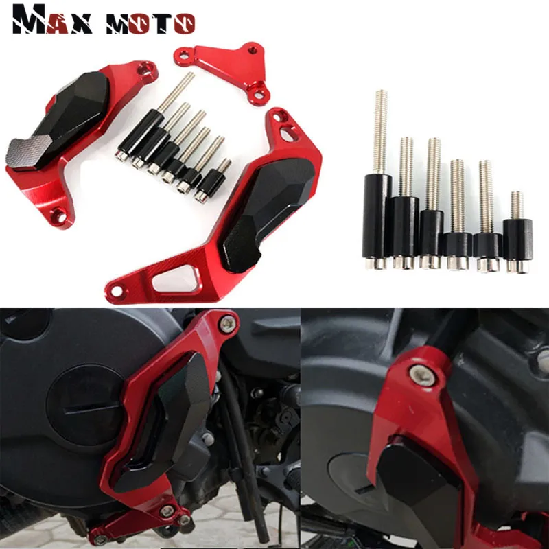 

For KAWASAKININJA400 NINJA250 NINJA 400 250 2018 Motorcycle Engine Crash Guard Stator Cover Slider Protector Falling Protectio
